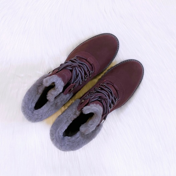 Timberland Courmayeur Valley 6” Waterproof Shearling Boots - Picture 3 of 8